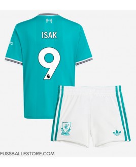 Günstige Liverpool Alexander Isak #9 3rd trikot Kinder 2025-26 Kurzarm (+ Kurze Hosen)